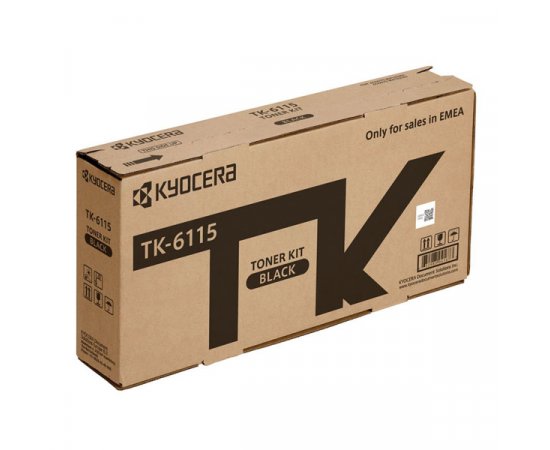 Kyocera originál toner TK6115, 1T02P10NL0, black, 15000str.