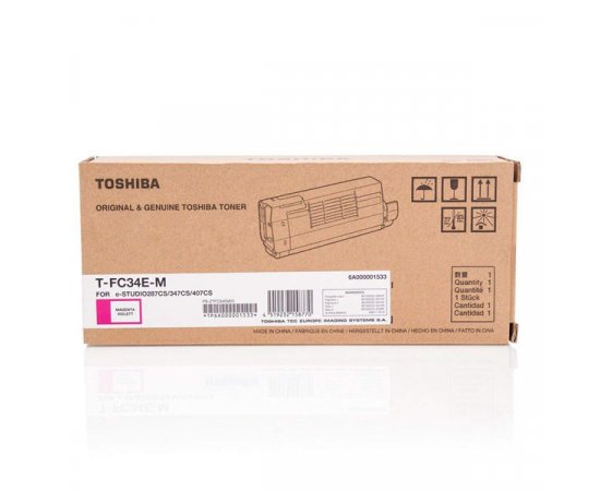 Toshiba originál toner T-FC34EM, 6A000001533, 6A000001811, magenta, 11500str.