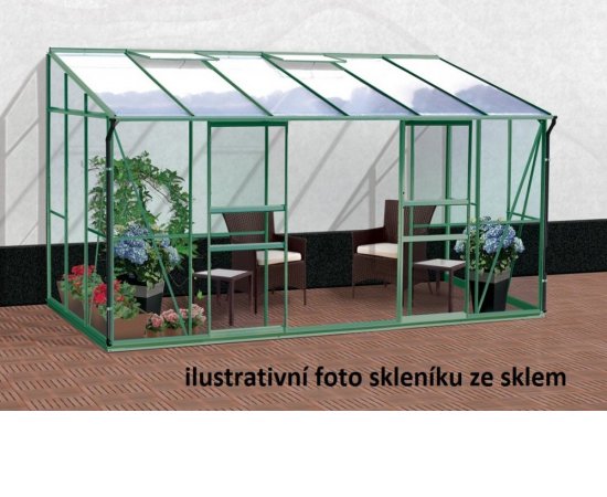 skleník VITAVIA IDA 7800 PC 6 mm zelený LG1132