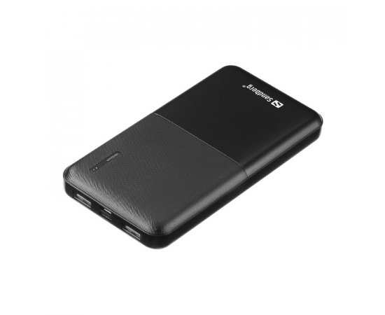 Sandberg Saver Powerbank 10000 mAh,2x USB-A,čierny