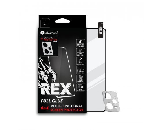 Xiaomi Note 12 Pro 5G Sturdo REX 6in1 FULL GLUE+Camera