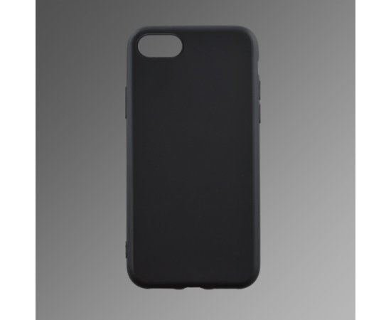iPhone X čierne (matt) gumené puzdro