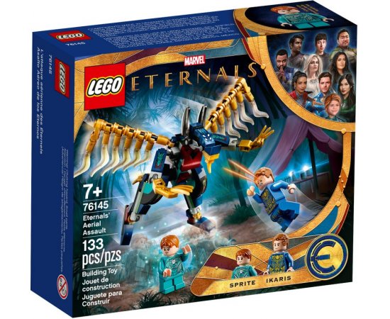 LEGO MARVEL LETECKY UTOK ETERNALOV /76145/