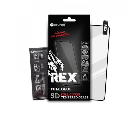 STURDO FMO-1660-IPH-14PRO IPHONE 14 PRO CIERNE 5D STURDO REX FULL GLUE