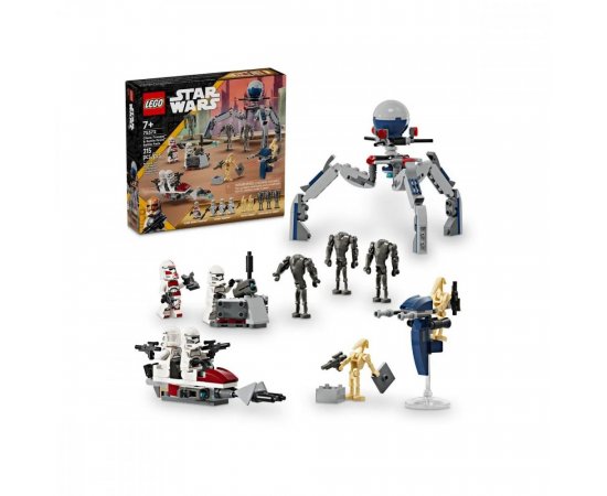 LEGO STAR WARS BOJOVY BALICEK KLONOVEHO VOJAKA A BOJOVEHO DROIDA /75372/