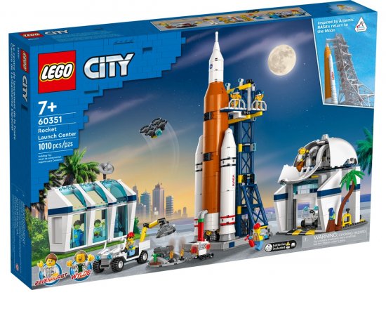 LEGO CITY CENTRUM ODPALOVANIA RAKIET /60351/