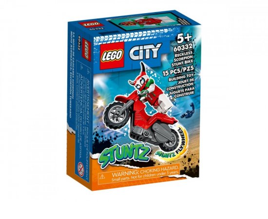 LEGO CITY SKORPIONOVA KASKADERSKA MOTORKA /60332/