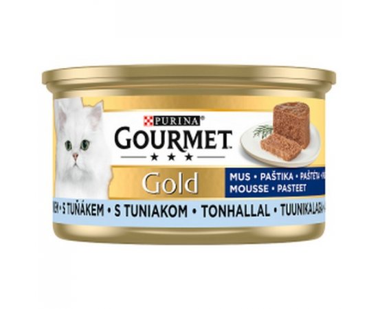 PURINA GOURMET GOLD MOUSSE S TUNIAKOM 85G