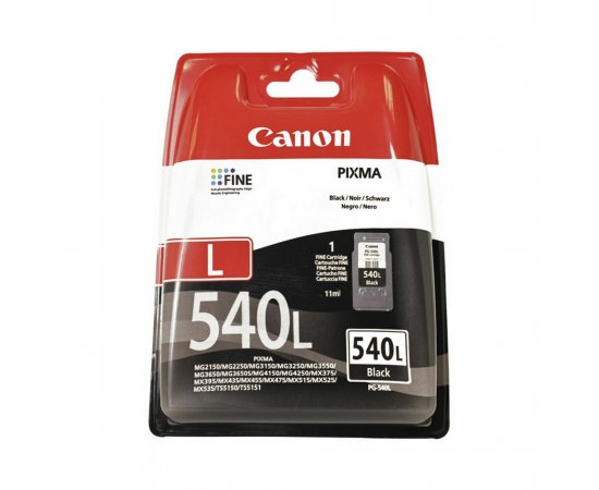 CANON ORIGINAL INK PG540L, CIERNA, 300 STR., 5224B001, CANON PIXMA MG2150, MG2250, MG3150