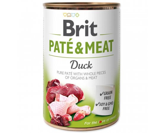 BRIT PATE &amp; MEAT DUCK 400G