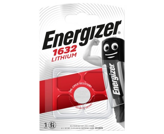 ENERGIZER LITIOVE GOMBIKOVE BATERIE CR1632 FSB1 E300164000