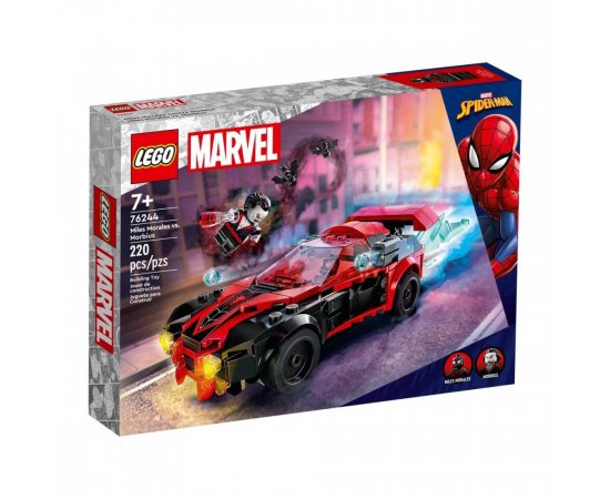 LEGO MARVEL MILES MORALES VS. MORBIUS /76244/