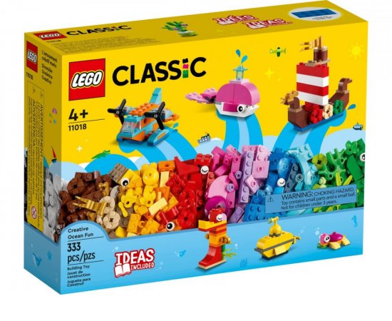 LEGO CLASSIC KREATIVNA ZABAVA V OCEANE /11018/