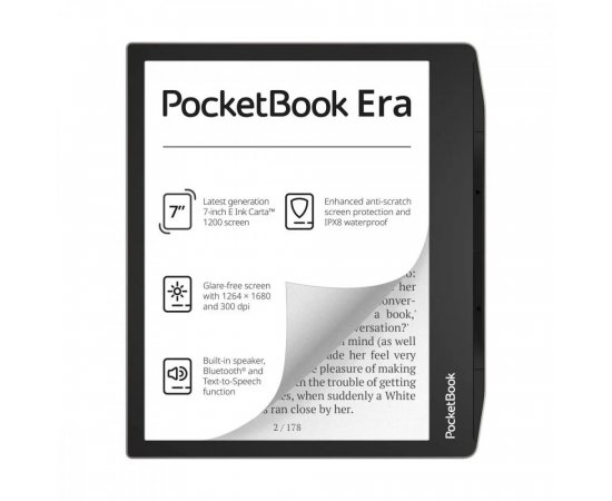 POCKETBOOK 700 ERA 16GB STARDUST SILVER PB700-U-16-WW