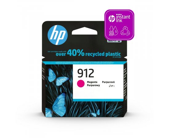 HP ORIGINAL INK 3YL78AE, HP 912, MAGENTA, 315STR. HIGH CAPACITY, HP OFFICEJET 8012, 8013, 8014, 8015