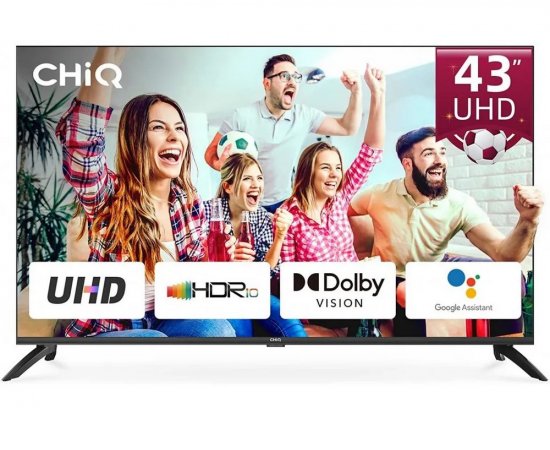 CHIQ U43G7LX + darček internetová televízia sweet.tv na mesiac zadarmo