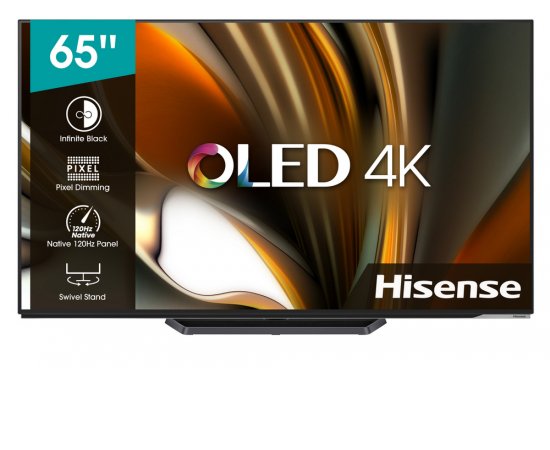 HISENSE 65A85H vystavený kus + darček digitálna televízia PLAYTV na 3 mesiace zadarmo