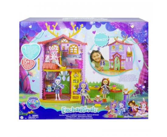 MATTEL ENCHANTIMALS JELENI DOMCEK HERNY SET /25GYJ18/