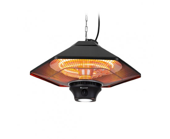 BLUMFELDT HEAT HEXA, INFRACERVENY OHRIEVAC, 800/1200/2000 W, HALOGEN, IP34, LED, CIERNY 10035285