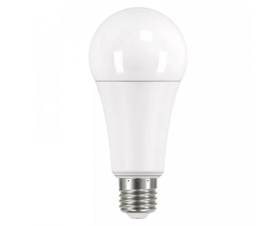 EMOS ZQ5183 LED ZIAROVKA CLASSIC A67 19W E27 TEPLA BIELA