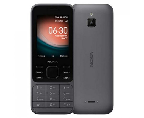 NOKIA 6300 4G DUAL SIM CHARCOAL