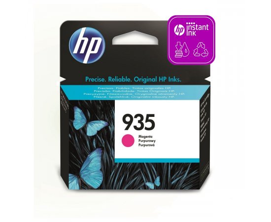 HP ORIGINAL INK C2P21AE, HP 935, MAGENTA, 400STR., HP OFFICEJET