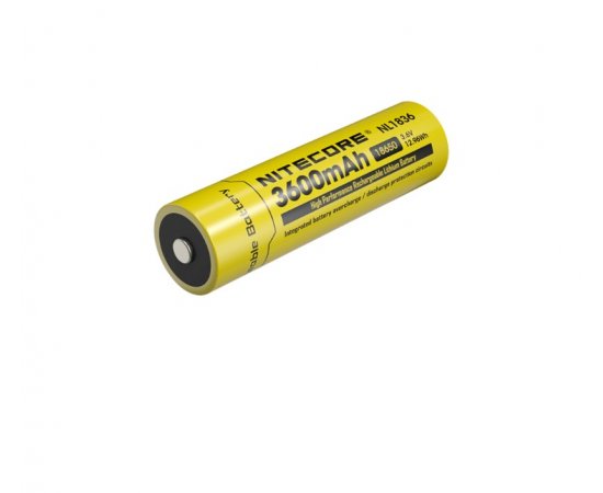 NITECORE NL1836HP NABIJATELNA LITIUM-IONOVA BATERIA 3600 MAH 3.7V, 3A