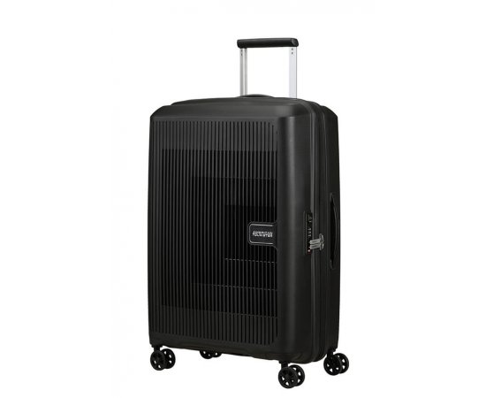 AMERICAN TOURISTER AEROSTEP SPINNER 67/24 EXP TSA BLACK