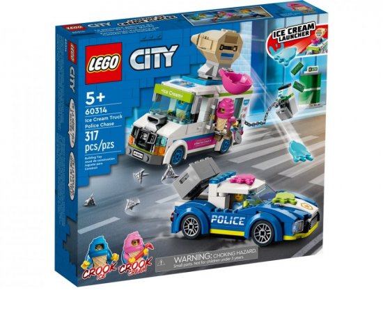 LEGO CITY POLICAJNA NAHANACKA SO ZMRZLINARSKYM AUTOM /60314/