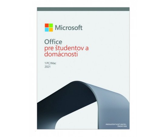 MICROSOFT OFFICE HOME AND STUDENT 2021 SK BOX (PRE DOMACNOSTI) 79G-05427