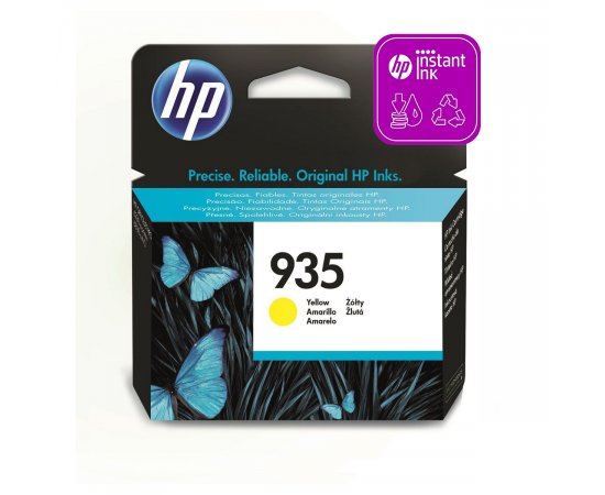 HP ORIGINAL INK C2P22AE, HP 935, YELLOW, 400STR., HP OFFICEJET