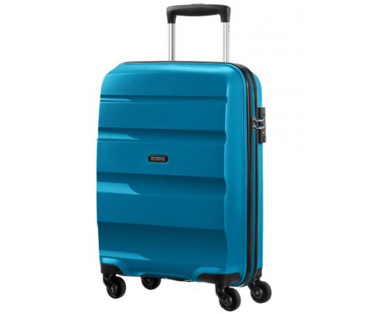 AMERICAN TOURISTER 85A22001 BONAIR STRICT S 55 4WHEELS LUGGAGE SEAPORT BLUE