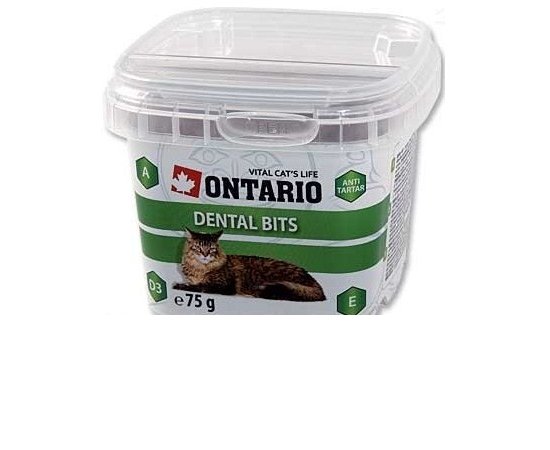 ONTARIO CAT SNACK DENTAL BITS 75 G (213-5410)