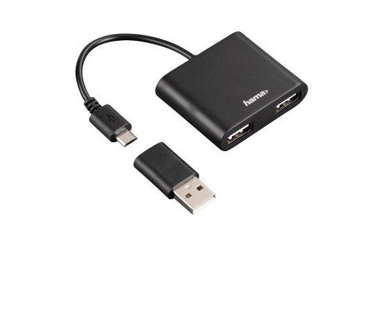 HAMA 54140 USB 2.0 OTG HUB PRE SMARTFON/TABLET/NOTEBOOK/PC