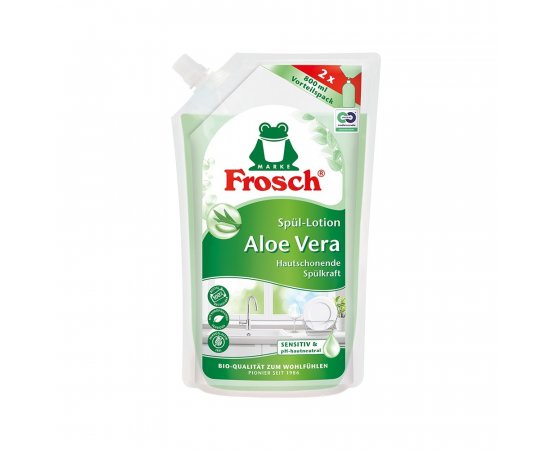 FROSCH EKO PROSTRIEDOK NA UMYVANIE RIADU ALOE VERA NAHRADNA NAPLN (800ML) 6782140