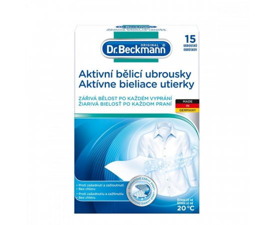 DR.BECKMANN AKTIVNE BIELIACE UTIERKY 15KS /F50004/