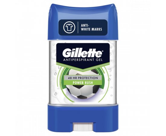 GILLETTE CLEAR GEL POWER RUSH 70ML CASHBACK AŽ 40 EUR