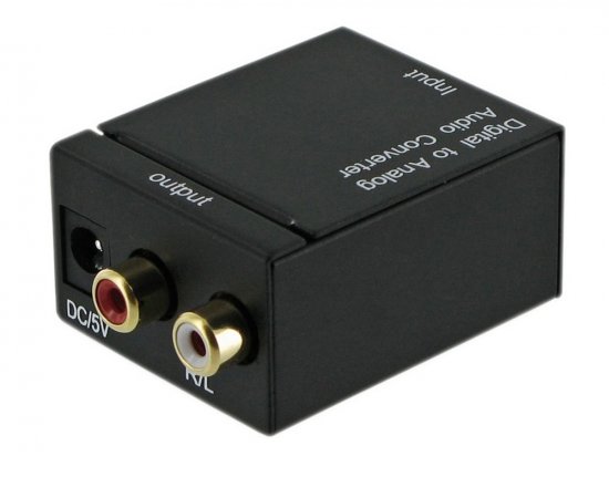 4W AUDIO PREVODNIK DIGITAL/TOSLINK-R/L, 06927