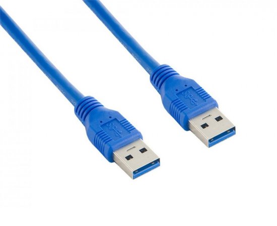 4WORLD KABEL USB 3.0 AM-AM 1.8M BLUE