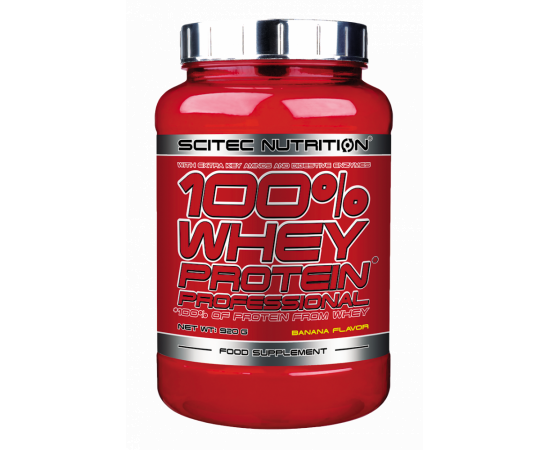 SCITEC 100% WHEY PROTEIN PROFESSIONAL 920G BANAN