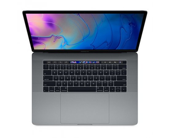 APPLE MACBOOK PRO 15&quot; RETINA TOUCH BAR I7 2.2GHZ 6-CORE 16GB 256GB SPACE GRAY SK MR932SL/A