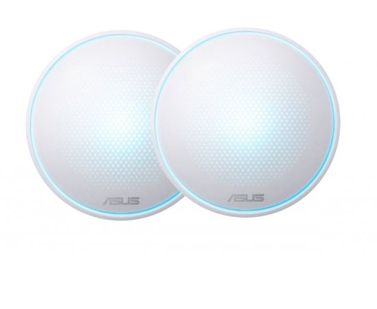 ASUS MAP-AC1300 LYRA MINI WIRELESS AC1300 MESH WI-FI SYSTEM, 2-PACK