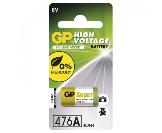 GP ALKALICKA BATERIA SPECIALNA 476A, 1KS BLISTER, B1303