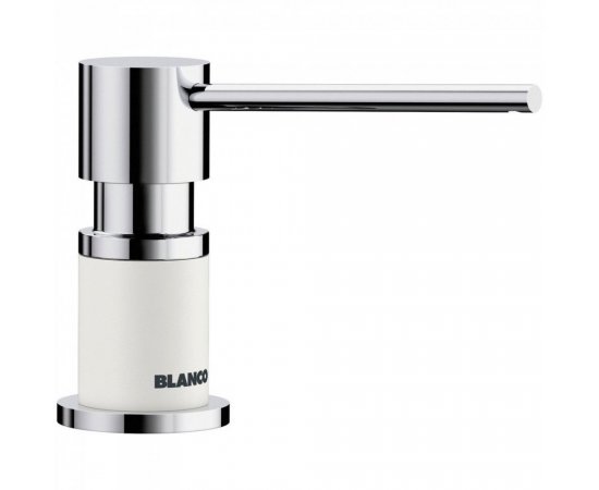 BLANCO LATO SILGRANIT-LOOK CHROM/BIELA, 525 814