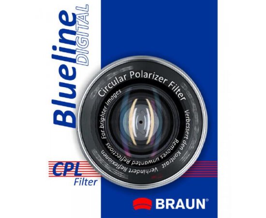 BRAUN CP-L POLARIZACNY FILTER BLUELINE - 43 MM, 14172