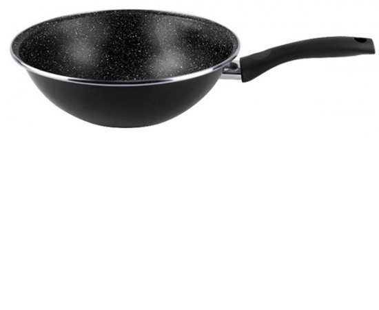 DELIMANO WOK STONE LEGEND BLACK 28 CM