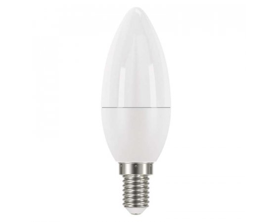 EMOS ZQ3221 LED ZIAROVKA CLASSIC CANDLE 6W E14 NEUTRALNA BIELA