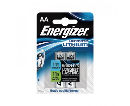 ENERGIZER ULTIMATE POWER LITHIUM AA 2KS, BLISTER, FR6