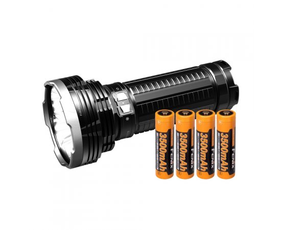 FENIX TK75R + 4XCREE XHP35 HI + 4X AKUMULATORY 3500 MAH