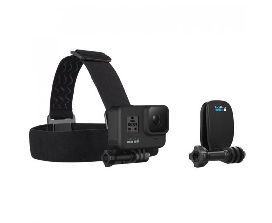 GOPRO HEAD STRAP + QUICKCLIP - ACHOM-001